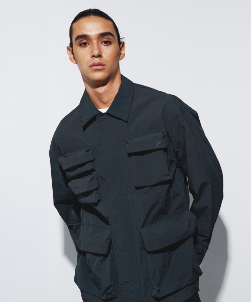 KALAPATTHAR(カラパタール)の「NYLON SILKY M-65 FIELD JACKET - CHARCOAL(ナイロンジャケット・メンズ・その他・MEDIUM/LARGE)」の1枚目の写真