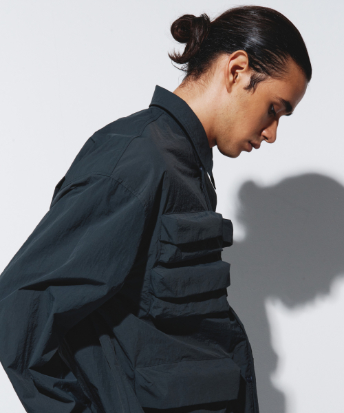 KALAPATTHAR(カラパタール)の「NYLON SILKY M-65 FIELD JACKET - CHARCOAL(ナイロンジャケット・メンズ・その他・MEDIUM/LARGE)」の5枚目の写真