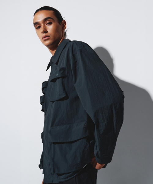 KALAPATTHAR(カラパタール)の「NYLON SILKY M-65 FIELD JACKET - CHARCOAL(ナイロンジャケット・メンズ・その他・MEDIUM/LARGE)」の4枚目の写真