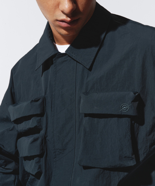 KALAPATTHAR(カラパタール)の「NYLON SILKY M-65 FIELD JACKET - CHARCOAL(ナイロンジャケット・メンズ・その他・MEDIUM/LARGE)」の3枚目の写真