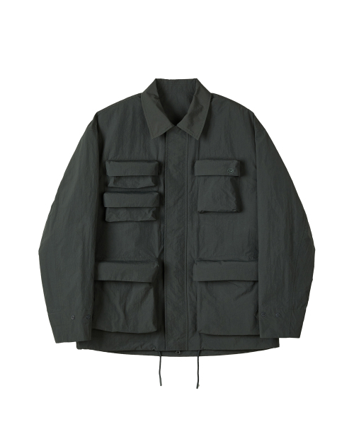 KALAPATTHAR(カラパタール)の「NYLON SILKY M-65 FIELD JACKET - CHARCOAL(ナイロンジャケット・メンズ・その他・MEDIUM/LARGE)」の9枚目の写真