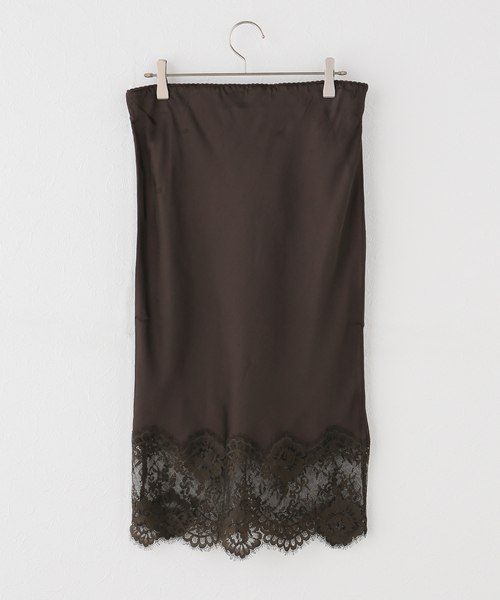 JOURNAL STANDARD(ジャーナルスタンダード)の「【HERSKIND /ヘアスキン】HERBERT SKIRT(スカート・レディース・アイボリー/ブラウン・36)」の3枚目の写真