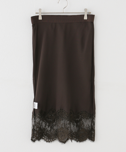 JOURNAL STANDARD(ジャーナルスタンダード)の「【HERSKIND /ヘアスキン】HERBERT SKIRT(スカート・レディース・アイボリー/ブラウン・36)」の5枚目の写真