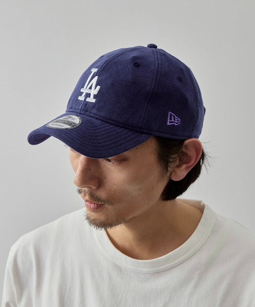 REMI RELIEF（レミレリーフ）の「REMI RELIEF（レミレリーフ） x NEW ERA(LA)（キャップ・メンズ・ネイビー/グレー・FREE）」の6枚目の写真