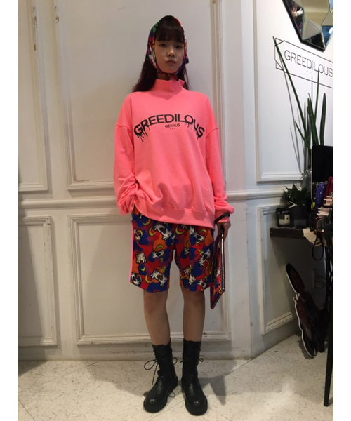 GREEDILOUS（グリディアス）の「ピンクプリントパンツ（その他パンツ・レディース・その他・S/M/L/XS）」の5枚目の写真