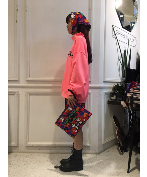 GREEDILOUS（グリディアス）の「ピンクプリントパンツ（その他パンツ・レディース・その他・S/M/L/XS）」の6枚目の写真
