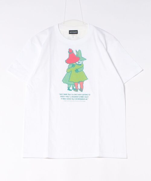 MOOMIN（ムーミン）の「【 MOOMIN / ムーミン 】 ヨクサル & スナフキン　Tシャツ　WNI（Tシャツ/カットソー・レディース・ホワイト/ブラック/パープル/その他1・FREE）」の4枚目の写真