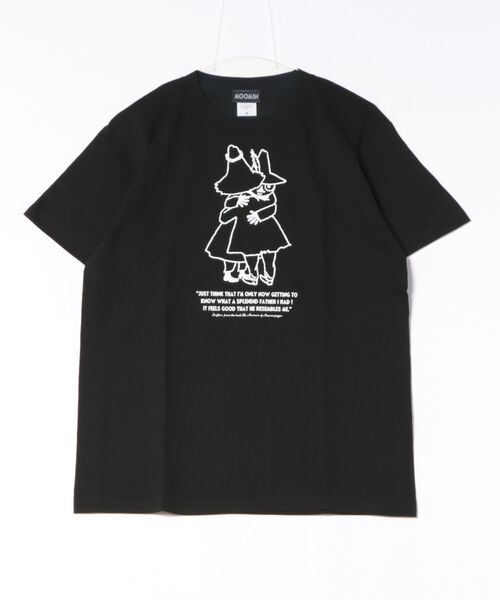 MOOMIN（ムーミン）の「【 MOOMIN / ムーミン 】 ヨクサル & スナフキン　Tシャツ　WNI（Tシャツ/カットソー・レディース・ホワイト/ブラック/パープル/その他1・FREE）」の2枚目の写真