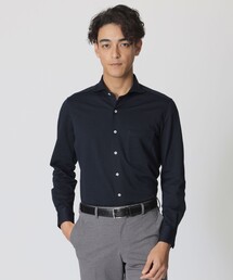 Paul Stuart（ポールスチュアート）の「【WEB・一部店舗限定】ニットサッカー・長袖シャツ（シャツ/ブラウス）」