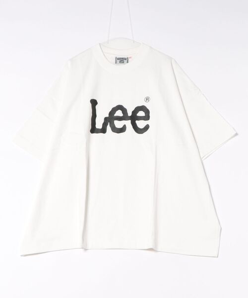 B.I.D.(ビーアイディー)の「LEE / SUPERSIZED LEE LOGO S/S TEE / LT3196(Tシャツ/カットソー・レディース・ホワイト・FREE)」の1枚目の写真