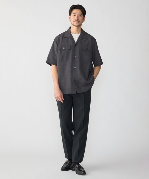 SHIPS(シップス)の「SHIPS:〈撥水/防しわ/洗濯機可能〉DOT AIR(R)スラックス(セットアップ対応)(スラックス・メンズ・ネイビー/チャコールグレー/ブラック・LARGE/MEDIUM/SMALL)」の21枚目の写真