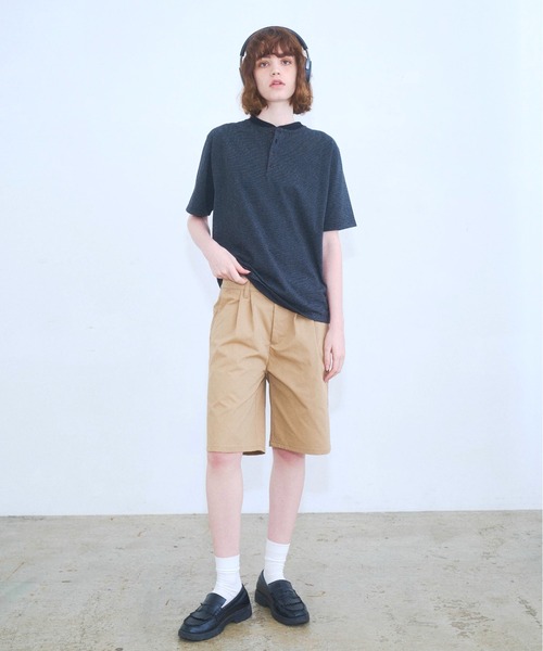 Zooodle(ズードル)の「Tuck Easy Shorts - タックイージーショーツ -(その他パンツ・メンズ・ブラック/ベージュ・MEDIUM/LARGE)」の16枚目の写真