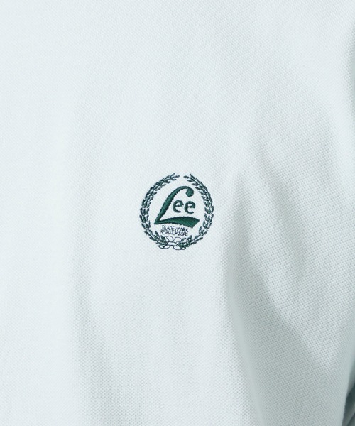Lee(リー)の「Lee/リー ラインリブTシャツ カノコ素材(Tシャツ/カットソー・メンズ・オレンジ/ブルー/ホワイト/ブラック・SMALL/MEDIUM/LARGE/X-LARGE)」の10枚目の写真