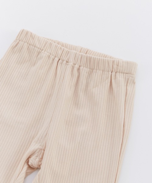 Ocean&Ground(オーシャン&グラウンド)の「フリルパンツ(スウェットパンツ・キッズ・ブラック/ベージュ・140/130/120/100/110)」の4枚目の写真