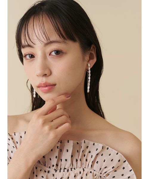 SNIDEL(スナイデル)の「パールバリエイヤリング(イヤリング・レディース・B/C/A・F)」の19枚目の写真