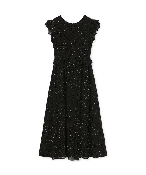 NATURAL BEAUTY BASIC(ナチュラルビューティーベーシック)の「ドロストギャザー楊柳ワンピース(ワンピース・レディース・ブラック系その他/ブラウン/イエロー/ブルー・P/S/MEDIUM/SMALL)」の5枚目の写真