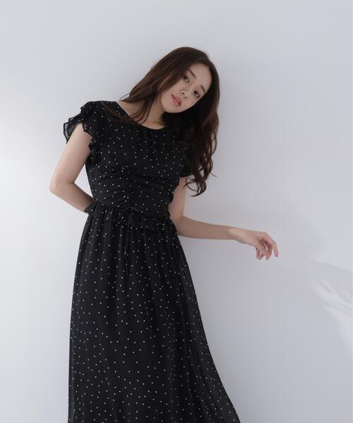 NATURAL BEAUTY BASIC(ナチュラルビューティーベーシック)の「ドロストギャザー楊柳ワンピース(ワンピース・レディース・ブラック系その他/ブラウン/イエロー/ブルー・P/S/MEDIUM/SMALL)」の15枚目の写真