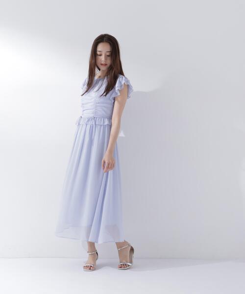 NATURAL BEAUTY BASIC(ナチュラルビューティーベーシック)の「ドロストギャザー楊柳ワンピース(ワンピース・レディース・ブラック系その他/ブラウン/イエロー/ブルー・P/S/MEDIUM/SMALL)」の14枚目の写真