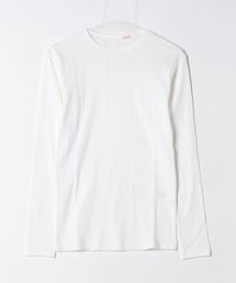 YOUNG&OLSEN The DRYGOODS STORE | 【YOUNG&OLSEN】ヤングアンドオルセン/ PINHOLE RIB CREWNECK LS(Tシャツ/カットソー)