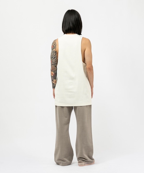 FOG ESSENTIALS(エフオージーエッセンシャルズ)の「ESSENTIALS RIB TANK エッセンシャルズ リブタンク(タンクトップ・メンズ・アイボリー・SMALL)」の3枚目の写真