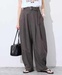 SLOBE IENA | ベルテッドカーブパンツ(その他パンツ)