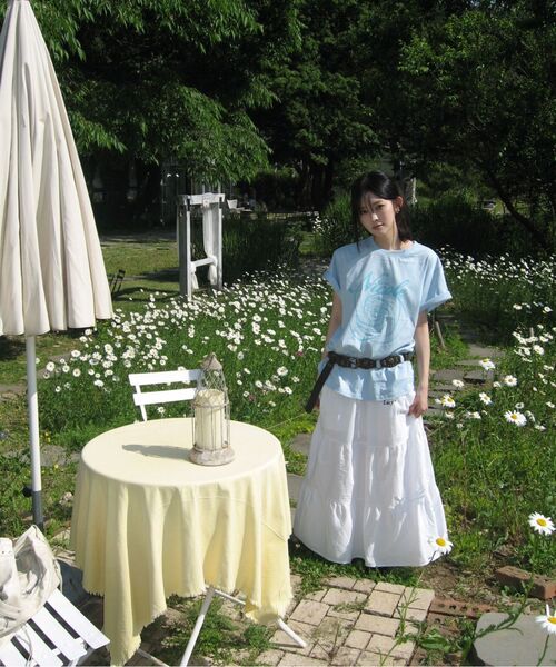 NICK&NICOLE(ニックアンドニコール)の「NICOLE ROSE SLEEVE TOP_SORA SKY BLUE(Tシャツ/カットソー・レディース・その他・MEDIUM/LARGE)」の3枚目の写真