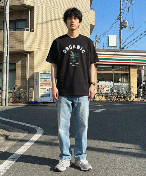 MODERMENT（モダーメント）の「ノーマルオーバーサイズオーガニック半袖Tシャツ[ブラウン]（Tシャツ/カットソー・レディース・その他・1/2）」の7枚目の写真