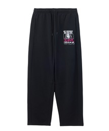 X-girl（エックスガール）の「FACE BOX AND MESSAGE SWEATPANTS（スウェットパンツ）」