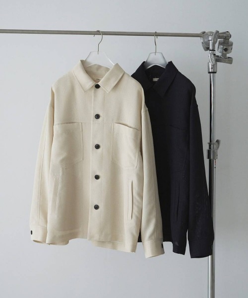 anuke（アンヌーク）の「[anuke/アンヌーク] ワークポケットシャツ（シャツ/ブラウス・レディース・アイボリー/ネイビー・F）」の17枚目の写真