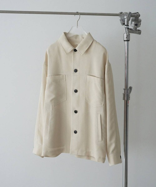 anuke（アンヌーク）の「[anuke/アンヌーク] ワークポケットシャツ（シャツ/ブラウス・レディース・アイボリー/ネイビー・F）」の19枚目の写真
