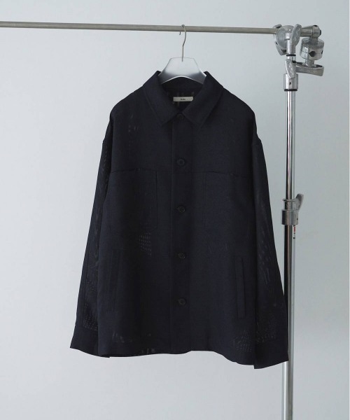 anuke（アンヌーク）の「[anuke/アンヌーク] ワークポケットシャツ（シャツ/ブラウス・レディース・アイボリー/ネイビー・F）」の18枚目の写真