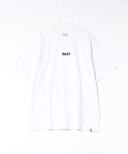 REEF(リーフ)の「REEF メンズ 26SM HERITAGE LOGO T Tシャツ 【2026年夏モデル】(Tシャツ/カットソー・メンズ・ホワイト/ブラック/グレー/ブルー系その他・SMALL/MEDIUM/X-LARGE/LARGE)」の2枚目の写真