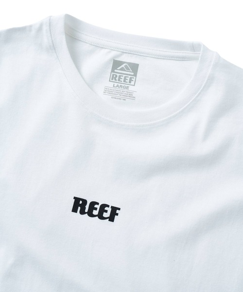 REEF(リーフ)の「REEF メンズ 26SM HERITAGE LOGO T Tシャツ 【2026年夏モデル】/リーフワンポイント半袖ロゴTシャツ(Tシャツ/カットソー・メンズ・ホワイト/ブラック/グレー/ブルー系その他・SMALL/MEDIUM/X-LARGE/LARGE)」の9枚目の写真