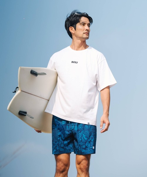 REEF(リーフ)の「REEF メンズ 26SM HERITAGE LOGO T Tシャツ 【2026年夏モデル】/リーフワンポイント半袖ロゴTシャツ(Tシャツ/カットソー・メンズ・ホワイト/ブラック/グレー/ブルー系その他・SMALL/MEDIUM/X-LARGE/LARGE)」の12枚目の写真