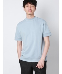 SUIT SQUARE（スーツスクエア）の「オフィT／Tシャツ／半袖／ウォッシャブル／吸水速乾／UVカット／プレーティング天竺／無地（Tシャツ/カットソー）」