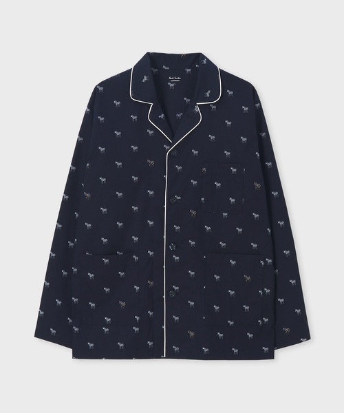 Paul Smith（ポールスミス）の「“Zebra Point”  パジャマセット【853365 8114S】（ルームウェア/パジャマ・メンズ・ネイビー・LARGE/MEDIUM）」の2枚目の写真