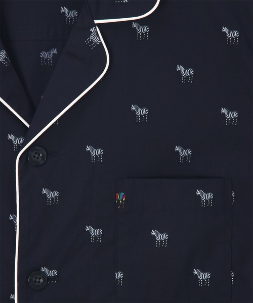 Paul Smith（ポールスミス）の「“Zebra Point”  パジャマセット【853365 8114S】（ルームウェア/パジャマ・メンズ・ネイビー・LARGE/MEDIUM）」の3枚目の写真