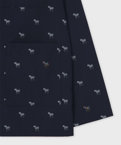 Paul Smith（ポールスミス）の「“Zebra Point”  パジャマセット【853365 8114S】（ルームウェア/パジャマ・メンズ・ネイビー・LARGE/MEDIUM）」の4枚目の写真