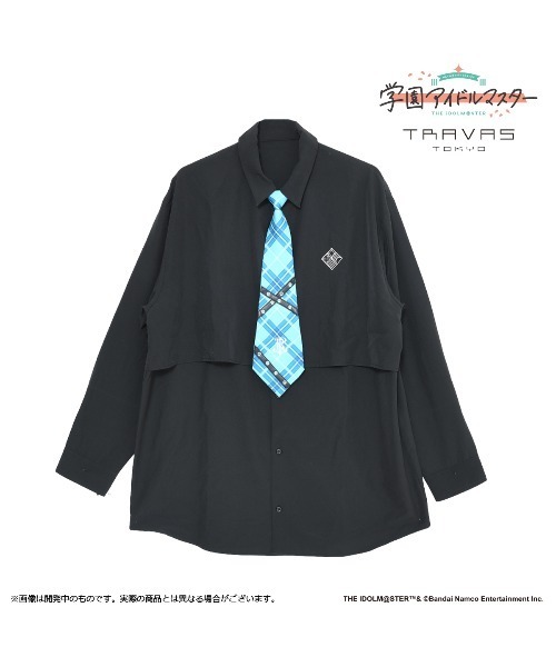 TRAVAS TOKYO(トラバス トウキョウ)の「【学園アイドルマスター 篠澤広×TRAVAS TOKYO】ネクタイ付きシャツ(シャツ/ブラウス・レディース・ホワイト/ブラック・FREE)」の8枚目の写真