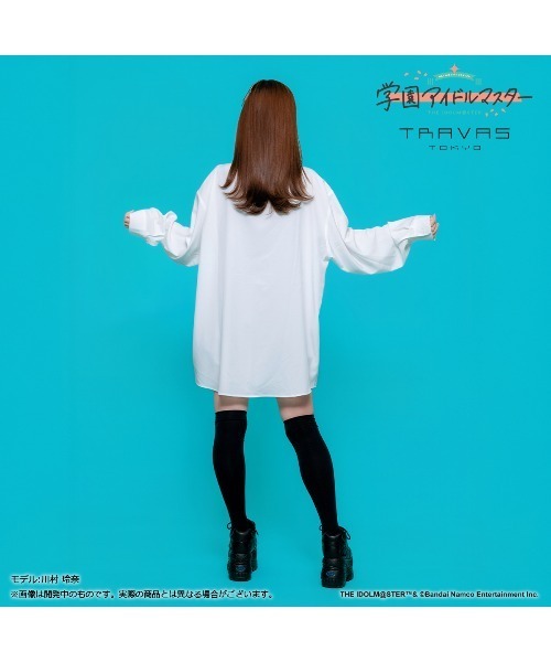 TRAVAS TOKYO(トラバス トウキョウ)の「【学園アイドルマスター 篠澤広×TRAVAS TOKYO】ネクタイ付きシャツ(シャツ/ブラウス・レディース・ホワイト/ブラック・FREE)」の13枚目の写真