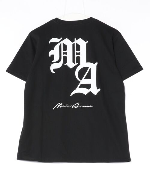 MATIN AVENIR(マタンアヴニール)の「MATIN AVENIR/マタンアヴニール MAS26002 Tシャツ(Tシャツ/カットソー・メンズ・ホワイト/ブラック・L/XL/M)」の3枚目の写真