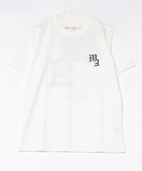 MATIN AVENIR(マタンアヴニール)の「MATIN AVENIR/マタンアヴニール MAS26002 Tシャツ(Tシャツ/カットソー・メンズ・ホワイト/ブラック・L/XL/M)」の4枚目の写真