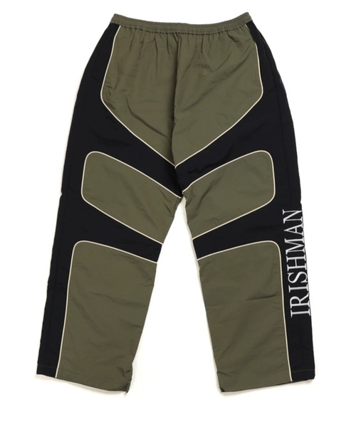 IRISHMAN(アイリッシュマン)の「【IRISHMAN/アイリッシュマン】【AERO】Nylon Wide Pants / 強撥水ナイロンワイドパンツ トラックパンツ(UNISEX)(その他パンツ・メンズ・カーキ/ブラック・LARGE/MEDIUM/SMALL/X-LARGE)」の7枚目の写真
