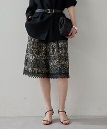 HERITANOVUM | 【HERITANOVUM】レースヘムハーフパンツ(その他パンツ)