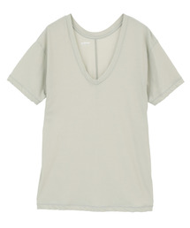 ハイツイストVネックTシャツ