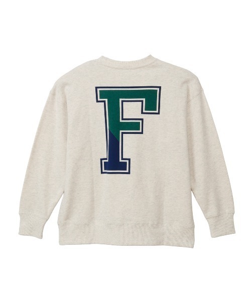 Champion（チャンピオン）の「Champion/チャンピオン CREW NECK SWEATSHIRT（スウェット・キッズ・グリーン/ダークグレー/オートミール/ネイビー・130cm/160cm/150cm/140cm）」の3枚目の写真