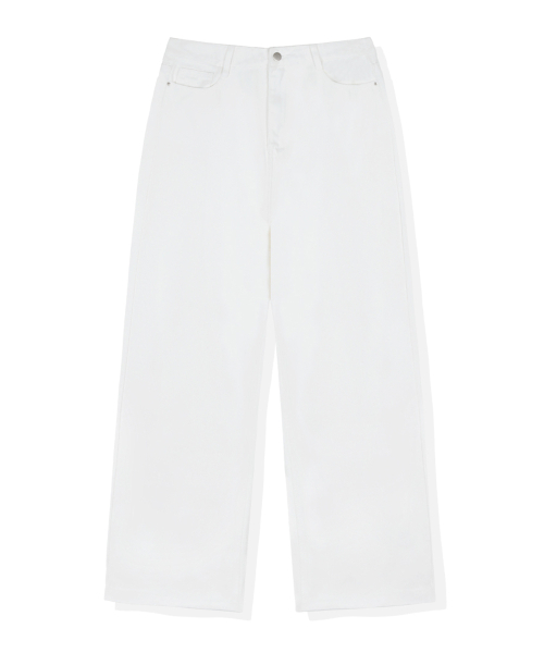 BASIC LABEL（ベーシックラベル）の「Corring washing wide cotton pants 6 Color [BLBP_5011]（その他パンツ・レディース・オートミール/ブラック/ホワイト/クリーム/ベージュ/ブラウン・X-SMALL/SMALL/MEDIUM/LARGE/X-LARGE）」の7枚目の写真