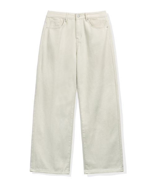BASIC LABEL（ベーシックラベル）の「Corring washing wide cotton pants 6 Color [BLBP_5011]（その他パンツ・レディース・オートミール/ブラック/ホワイト/クリーム/ベージュ/ブラウン・X-SMALL/SMALL/MEDIUM/LARGE/X-LARGE）」の8枚目の写真