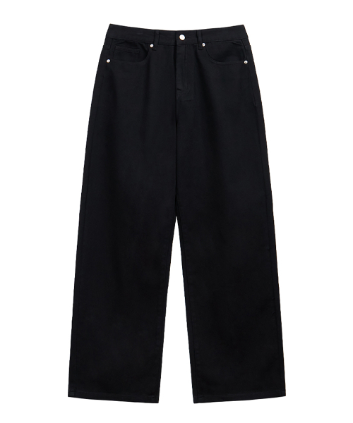 BASIC LABEL（ベーシックラベル）の「Corring washing wide cotton pants 6 Color [BLBP_5011]（その他パンツ・レディース・オートミール/ブラック/ホワイト/クリーム/ベージュ/ブラウン・X-SMALL/SMALL/MEDIUM/LARGE/X-LARGE）」の12枚目の写真