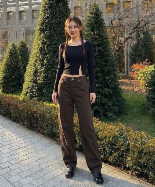 BASIC LABEL（ベーシックラベル）の「Corring washing wide cotton pants 6 Color [BLBP_5011]（その他パンツ・レディース・オートミール/ブラック/ホワイト/クリーム/ベージュ/ブラウン・X-SMALL/SMALL/MEDIUM/LARGE/X-LARGE）」の14枚目の写真